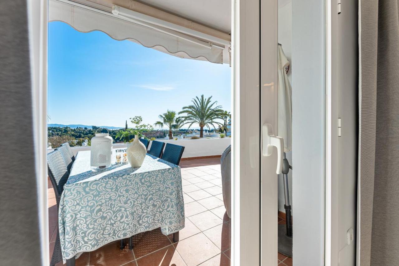 2 Bedroom With Sea And Mountain Views, Pool Marbella Exteriör bild